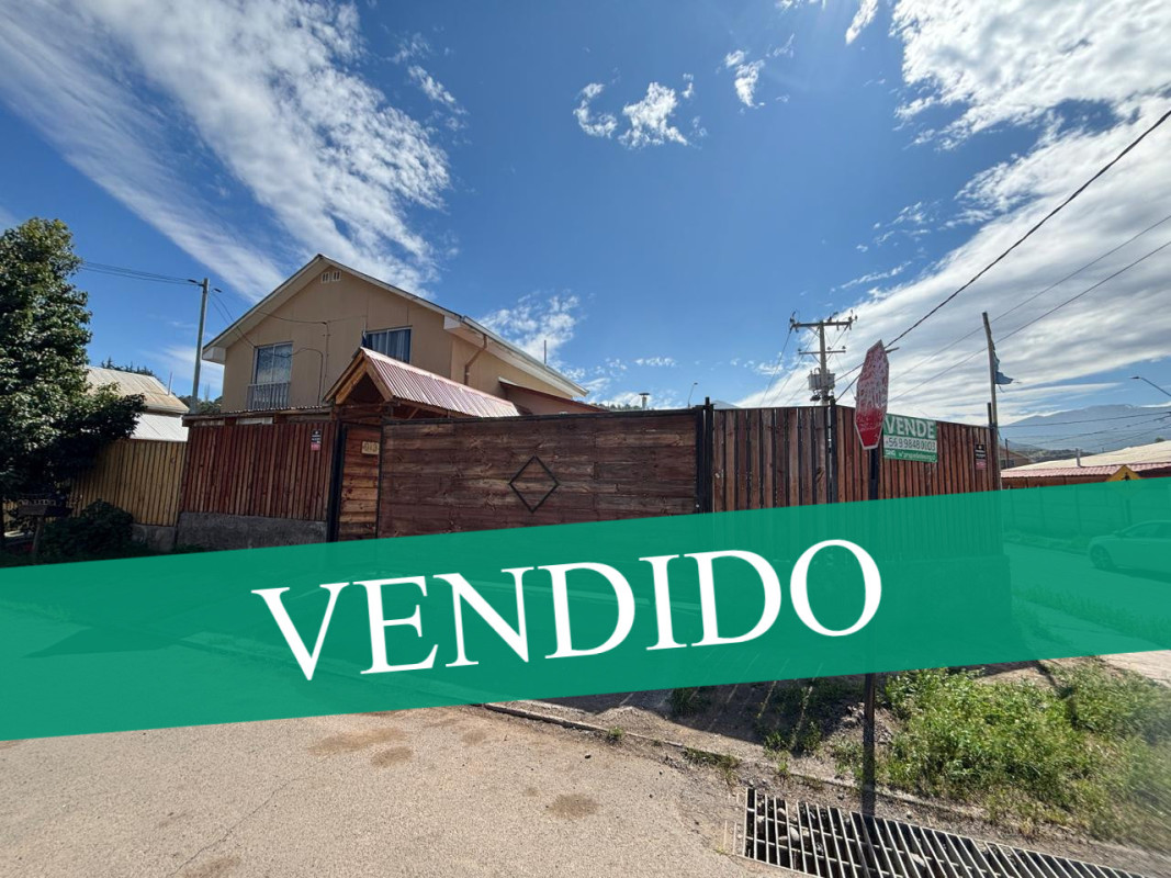 Putaendo – Venta Casa esquina con local comercial